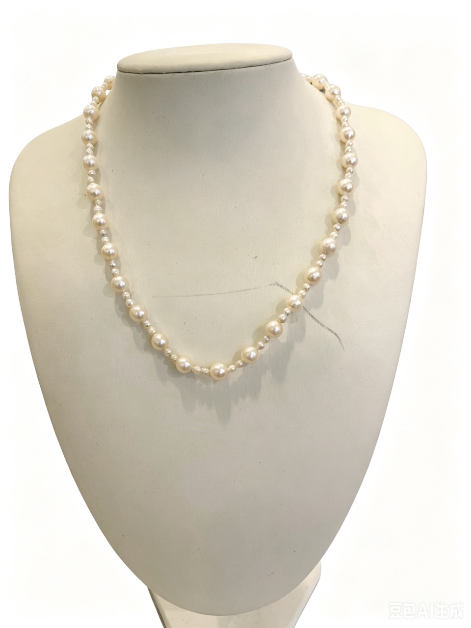 Pure Luster Linked Pearls--AAAAA+ quality 7mm Natural freshwater pearl necklace -Yasvitti Pearl Jewelry