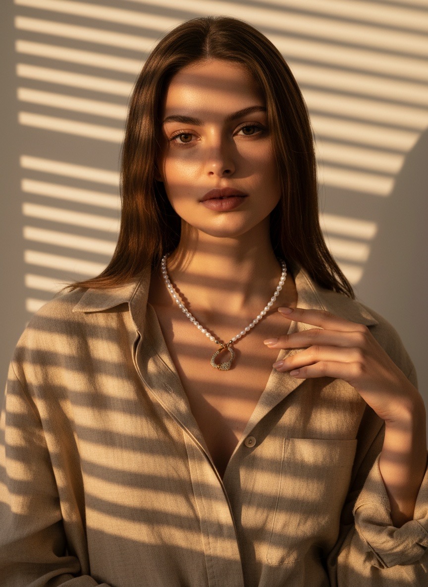 Ever-Shifting Pearls--Golden Stream & Moon Halo Multi-Wear Pearl Necklace-Yasvitti Pearl Jewelry