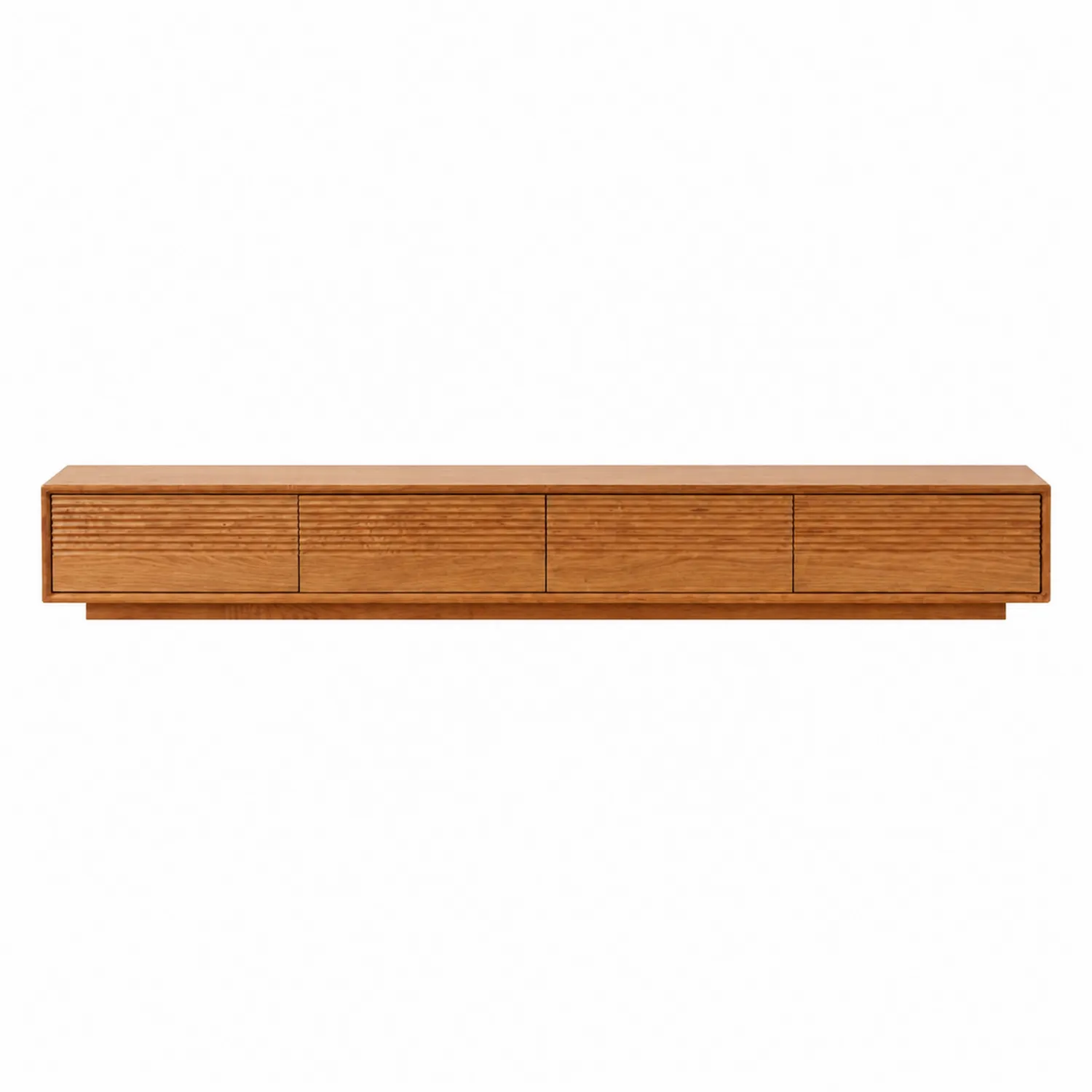 Meuble TV en Chêne 240 cm-rusticvillae