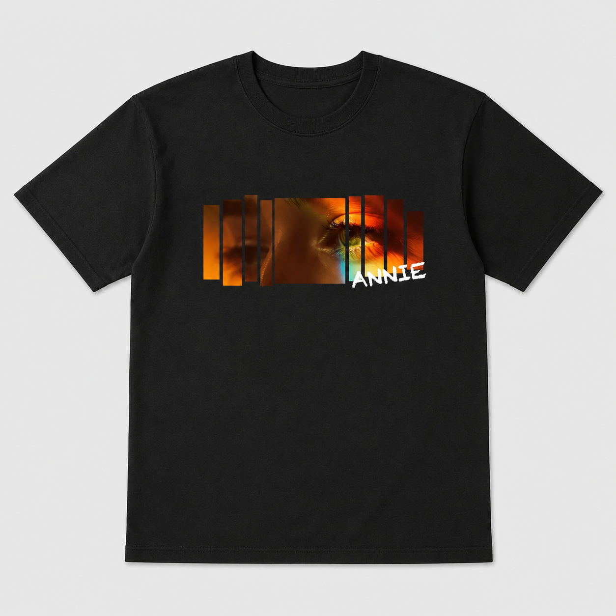 Custom Eyes Shirt, Personalized Girlfriend Eyes Tee, Romantic Photo Shirt Gift for Her