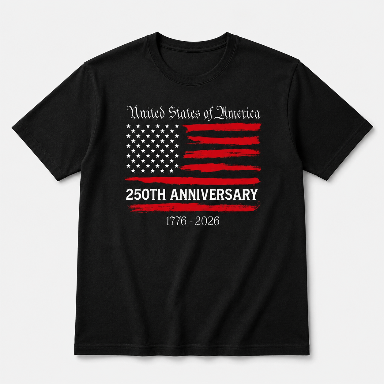 1776 2026 Patriotic T Shirt, 250 Years of American Freedom Tee