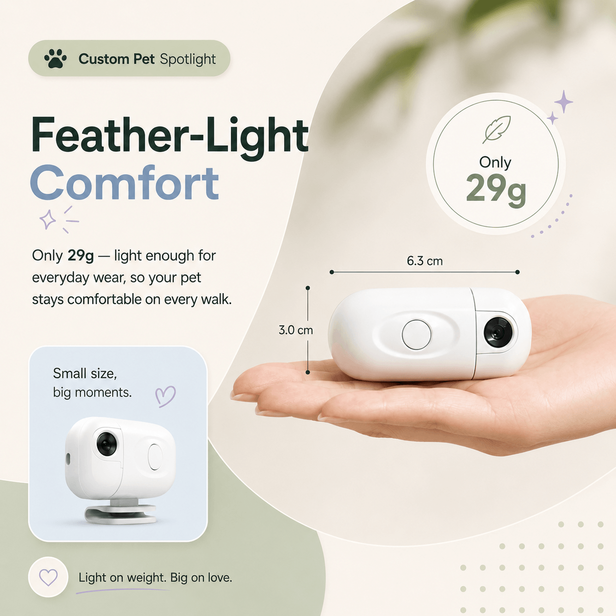 Custom Pet Projector Light
