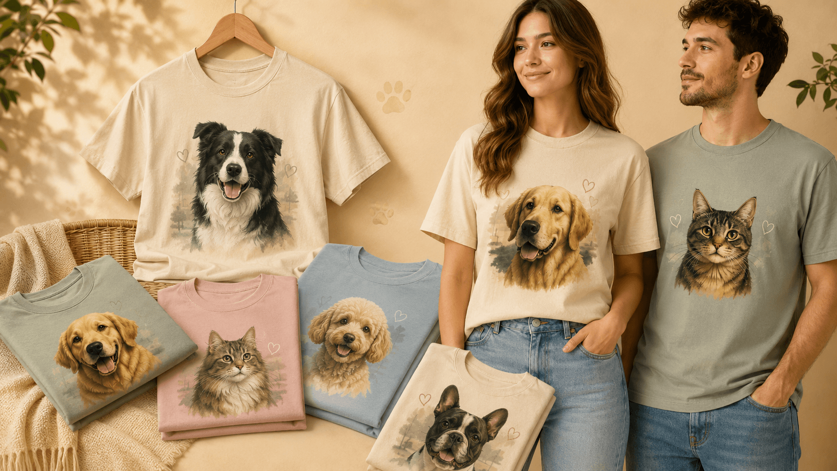 🐾 Pet Portrait Shirts