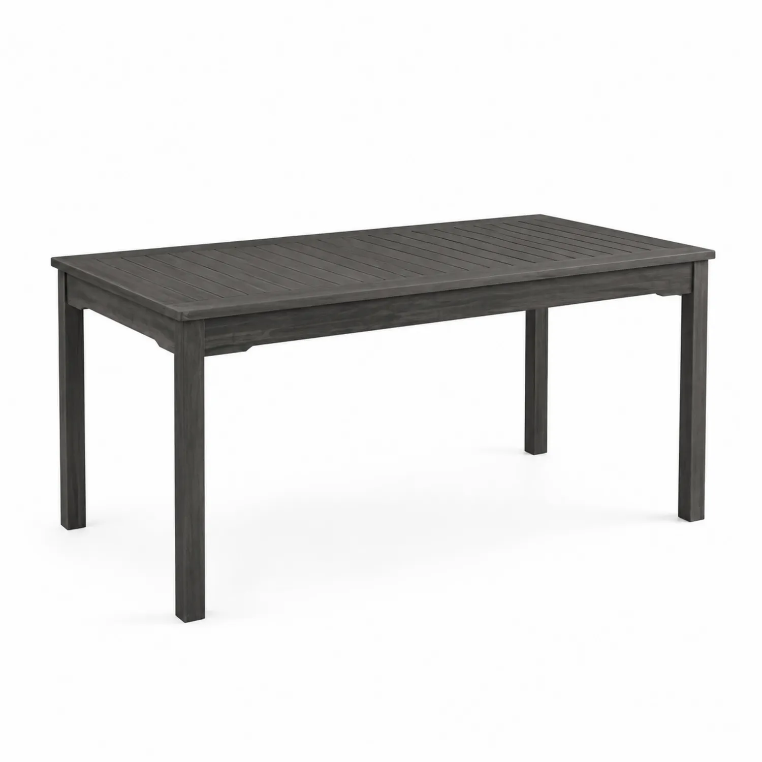 Table de repas en bois d'acacia gris