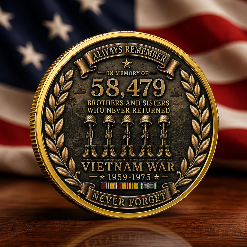 🔥HOT SALES 49 % OFF🔥Vietnam Veteran America 250th Anniversary Commemorative Coin