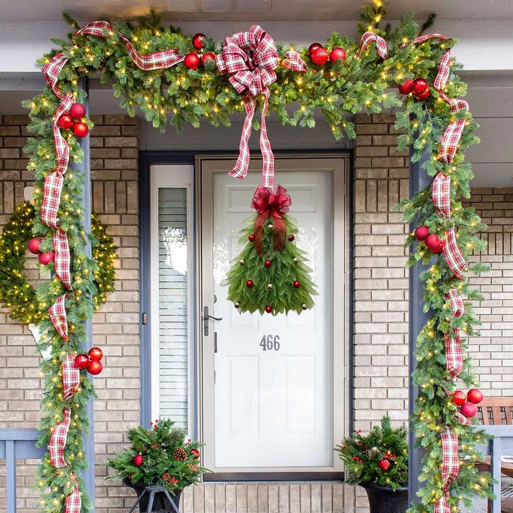 🎄Handmade Christmas Tree Wreath