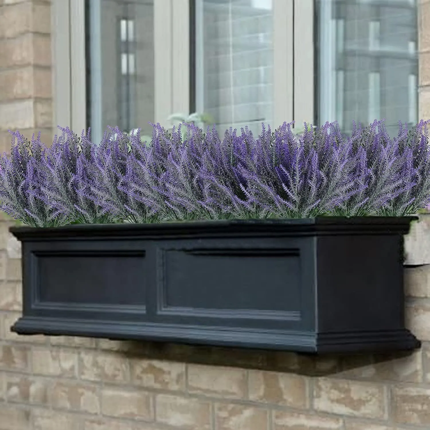 Flores artificiais de lavanda para exterior