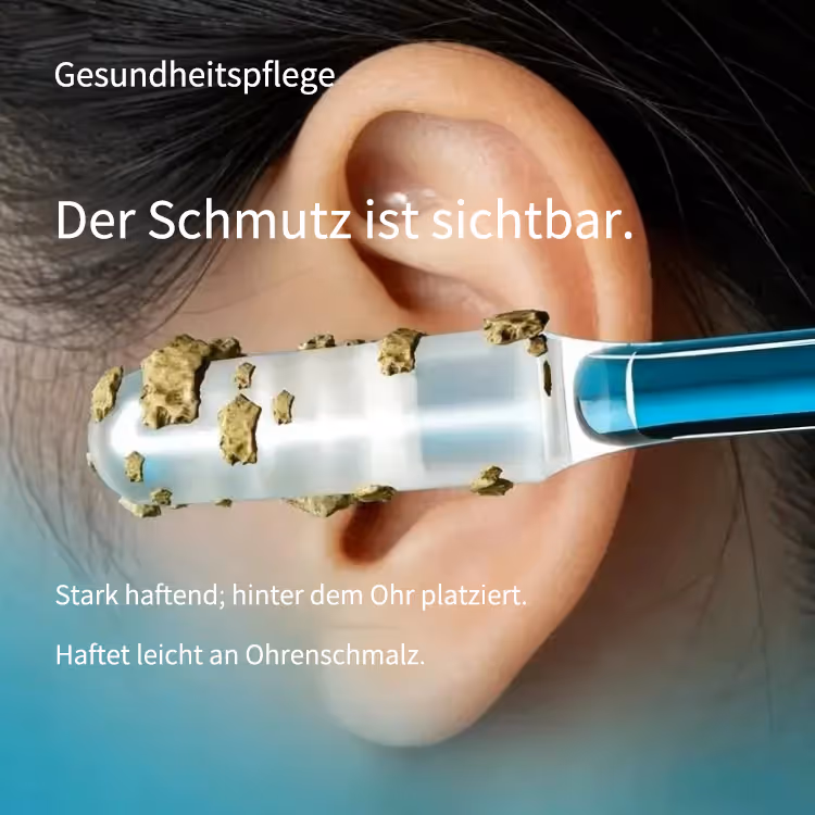 ⏰Countdown für Werbeaktionen 🧽👂Wiederverwendbarer Ohrreiniger-Stift | Gründliche und sanfte Reinigung