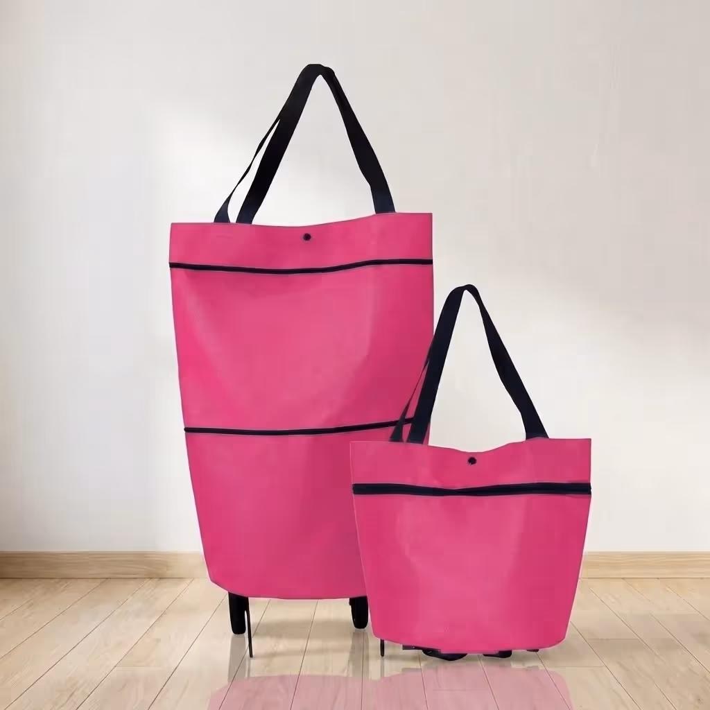 🔥Letzter Tag 50 % Rabatt- Faltbarer 2-in-1-Einkaufswagen 🛍️🛒