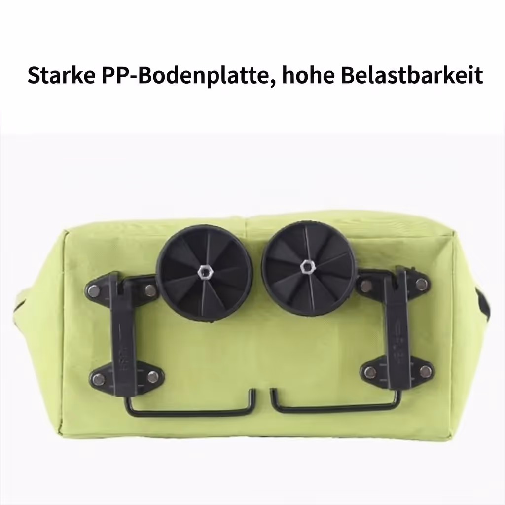 🔥Letzter Tag 50 % Rabatt- Faltbarer 2-in-1-Einkaufswagen 🛍️🛒