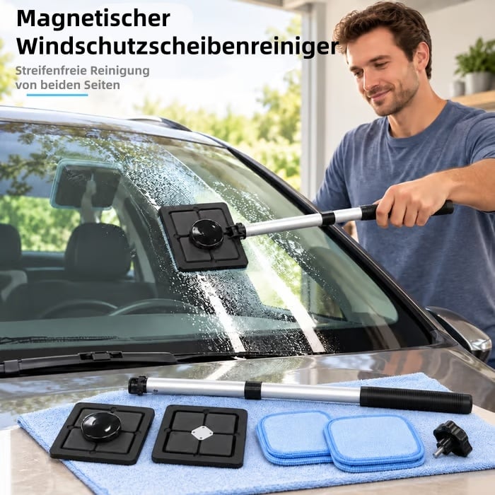 🚗Magnetischer Doppel-Scheibenreiniger für das Auto (KOSTENLOSER VERSAND)