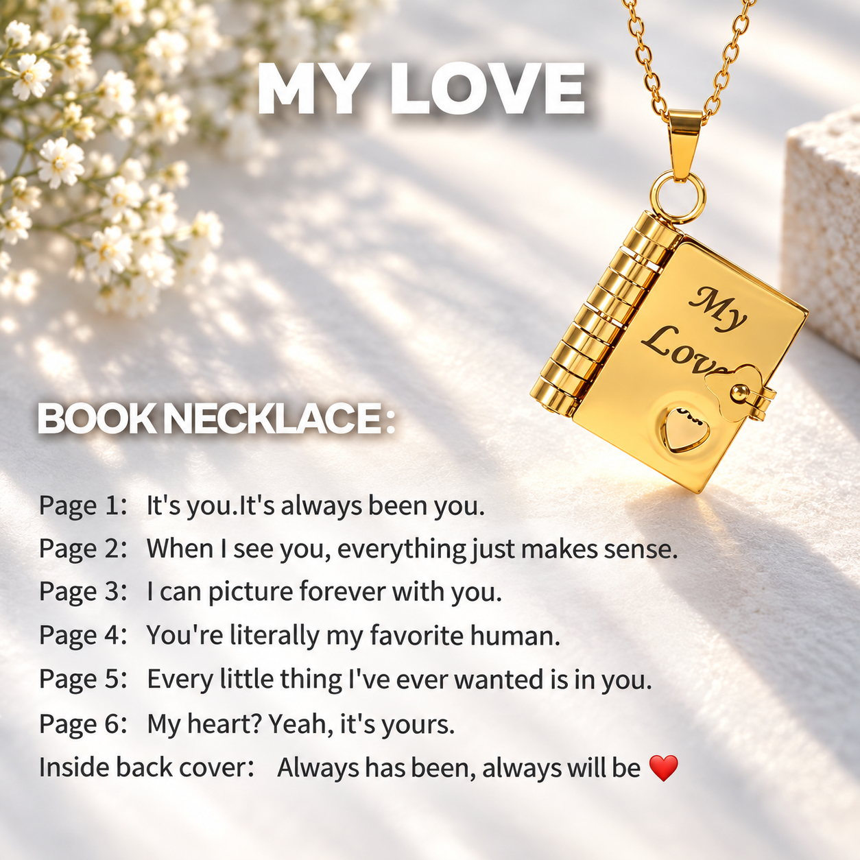 💗Stern-Anhänger 𝐢𝐦 Buchformat 