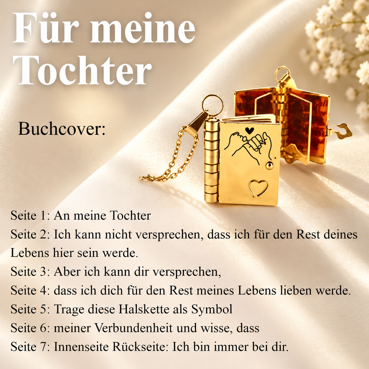 💗Stern-Anhänger 𝐢𝐦 Buchformat 