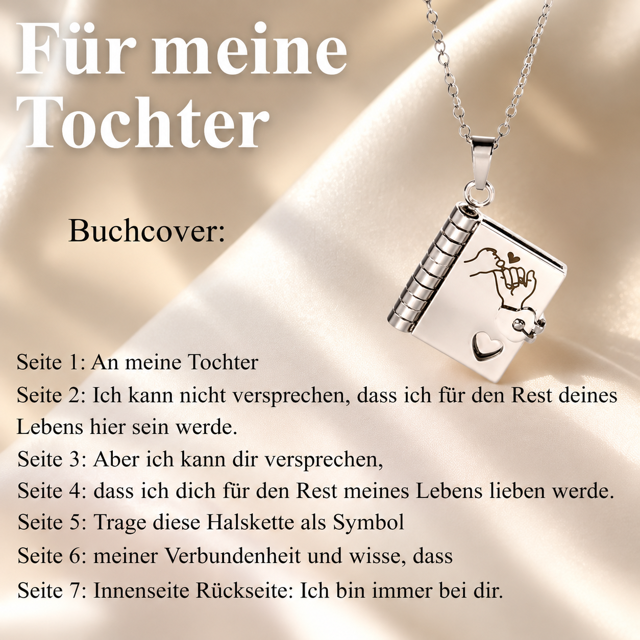 💗Stern-Anhänger 𝐢𝐦 Buchformat 