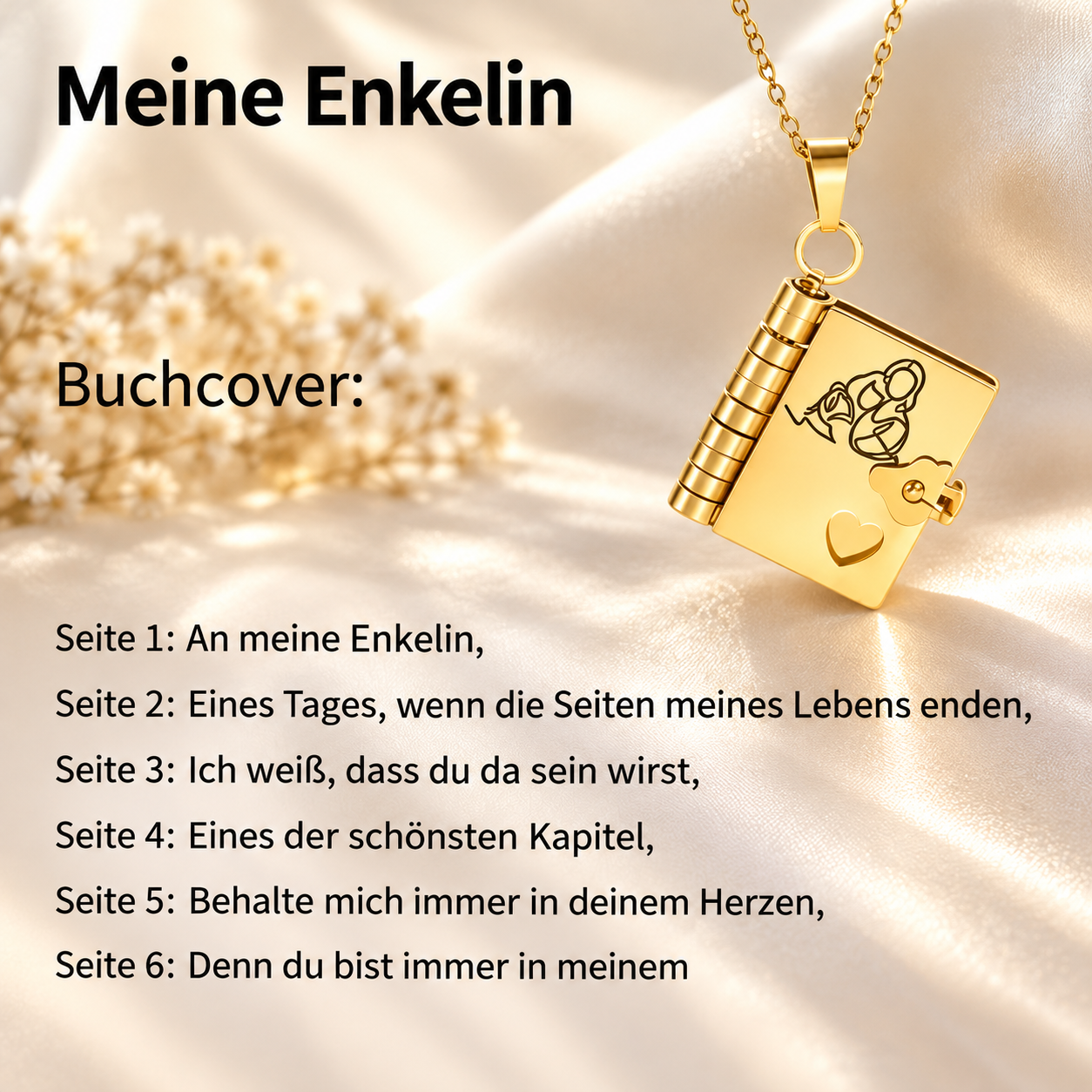 💗Stern-Anhänger 𝐢𝐦 Buchformat 