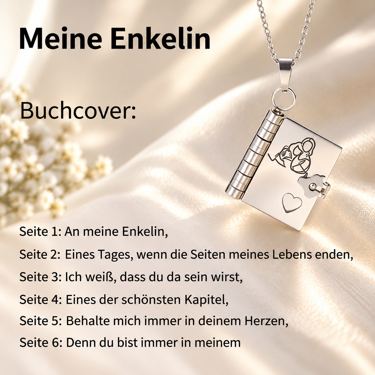 💗Stern-Anhänger 𝐢𝐦 Buchformat 