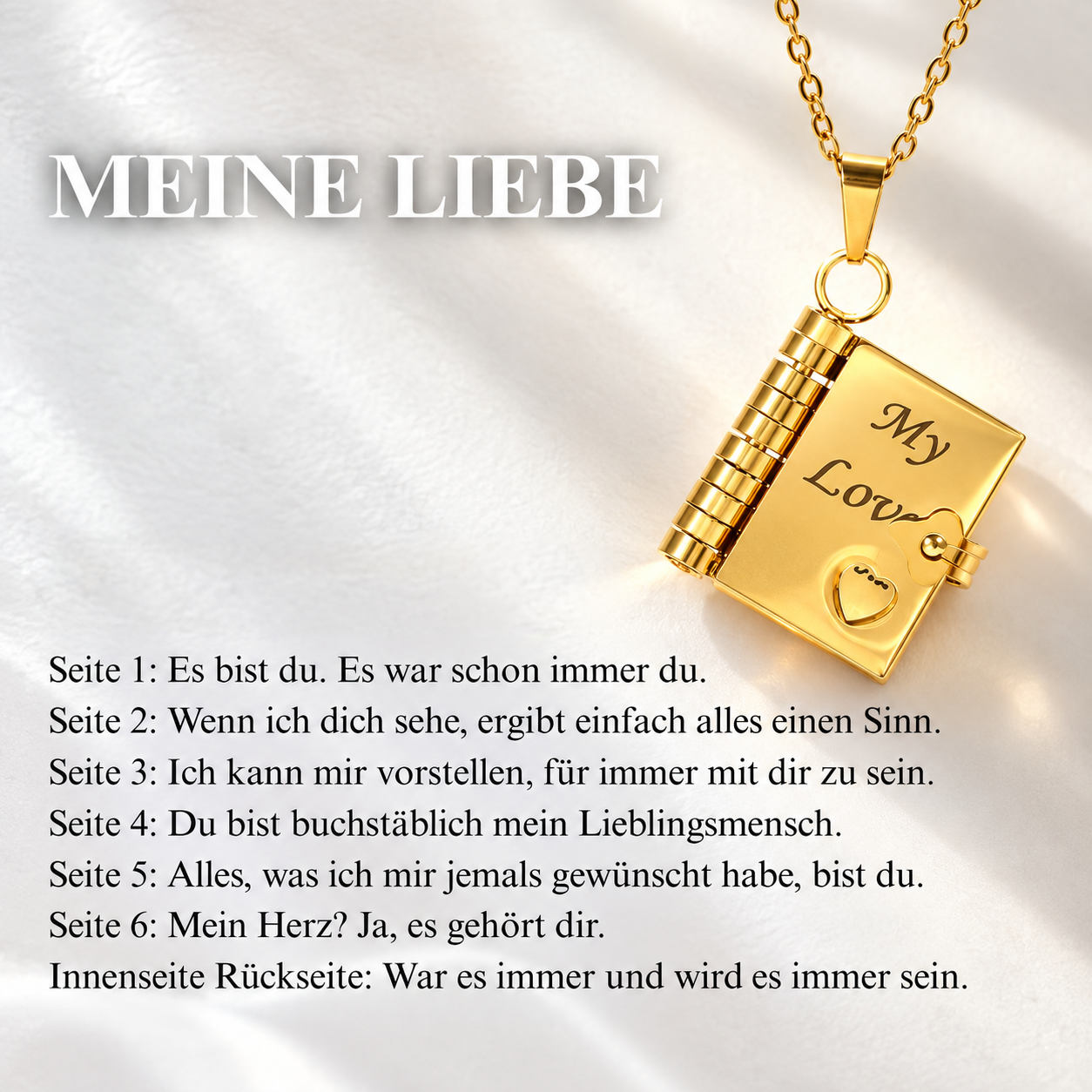 💗Stern-Anhänger 𝐢𝐦 Buchformat 🎁Geschenk für Familie & Liebste!