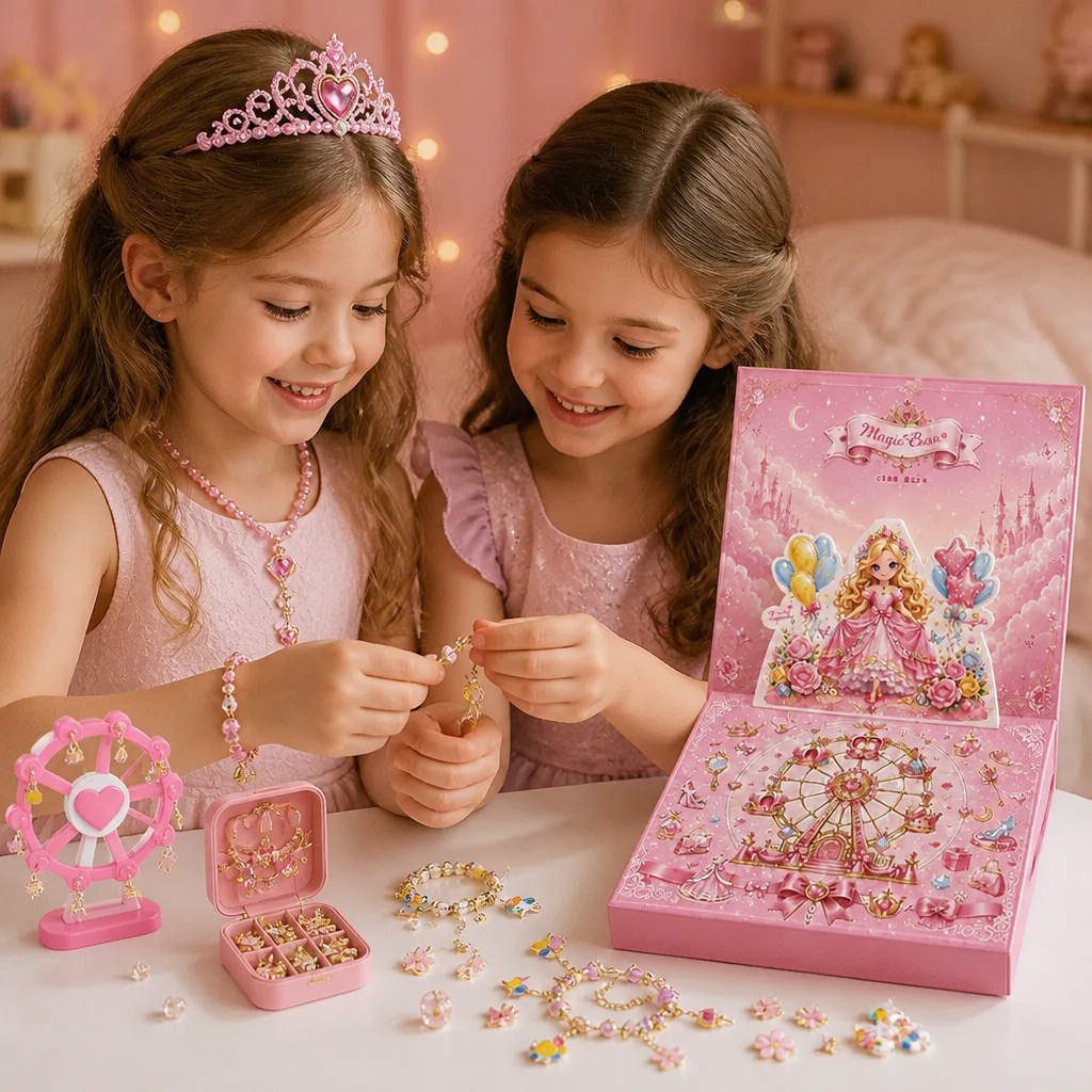 🎁DIY-Adventskalender für Prinzessinnen: Schmuck und Armbänder selbst gestalten