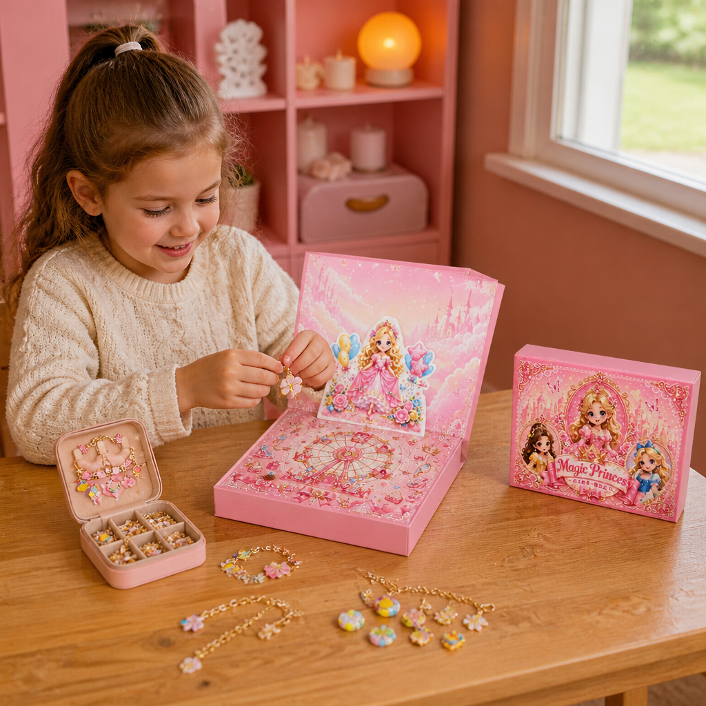 🎁DIY-Adventskalender für Prinzessinnen: Schmuck und Armbänder selbst gestalten