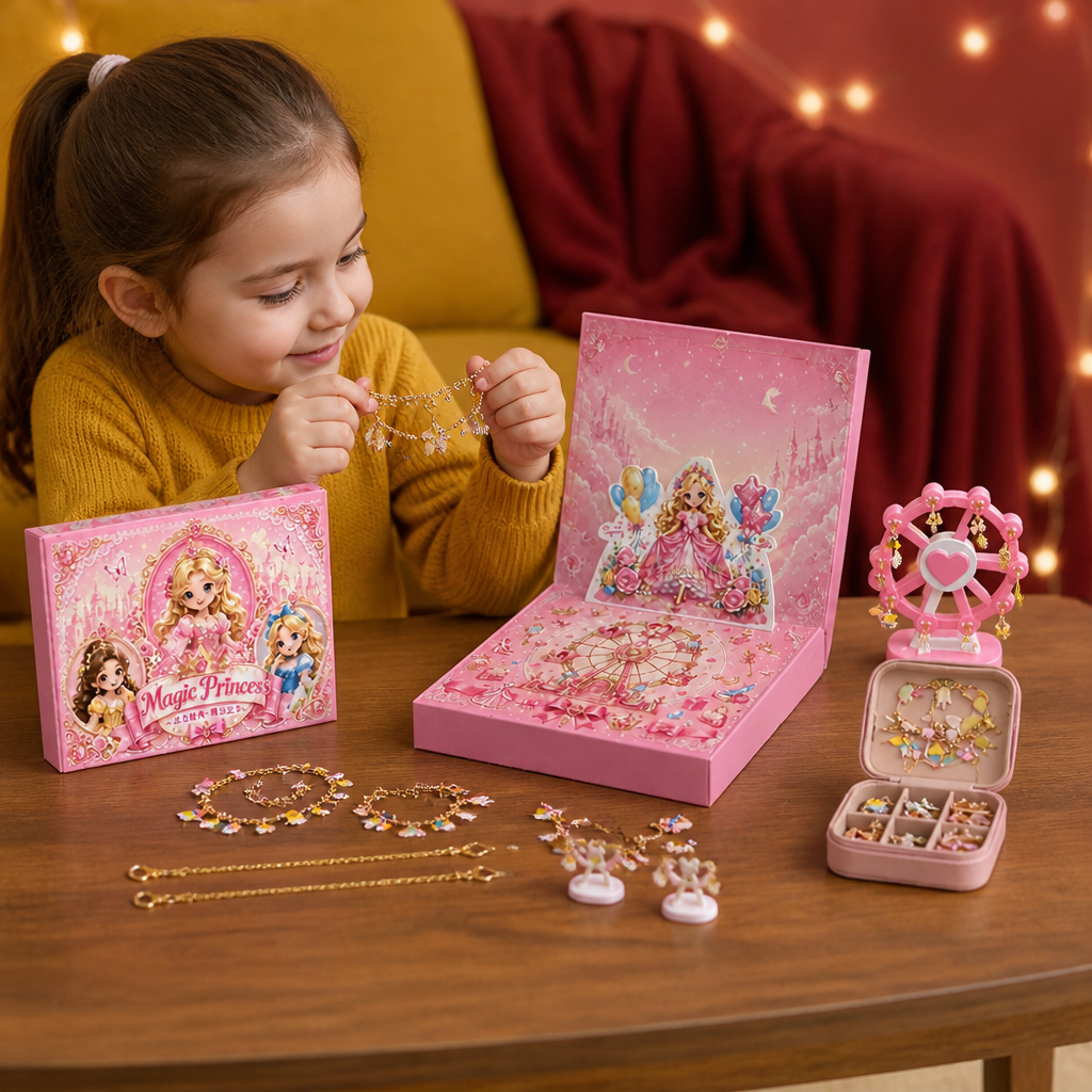 🎁DIY-Adventskalender für Prinzessinnen: Schmuck und Armbänder selbst gestalten