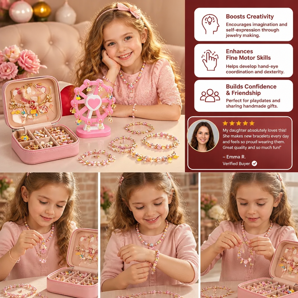 🎁DIY-Adventskalender für Prinzessinnen: Schmuck und Armbänder selbst gestalten