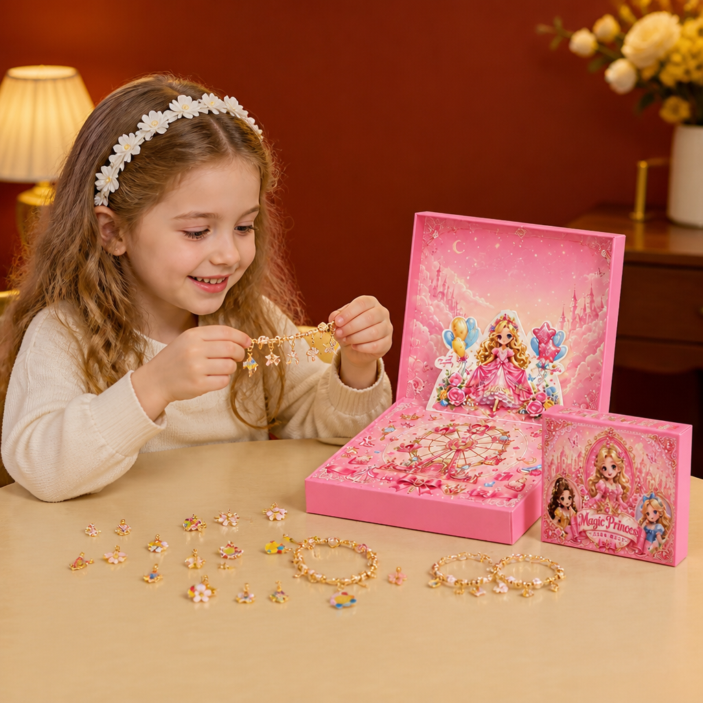 🎁DIY-Adventskalender für Prinzessinnen: Schmuck und Armbänder selbst gestalten