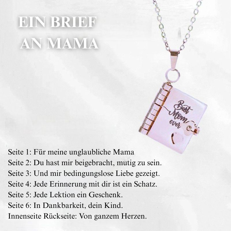 💗Stern-Anhänger 𝐢𝐦 Buchformat 🎁Geschenk für Familie & Liebste!