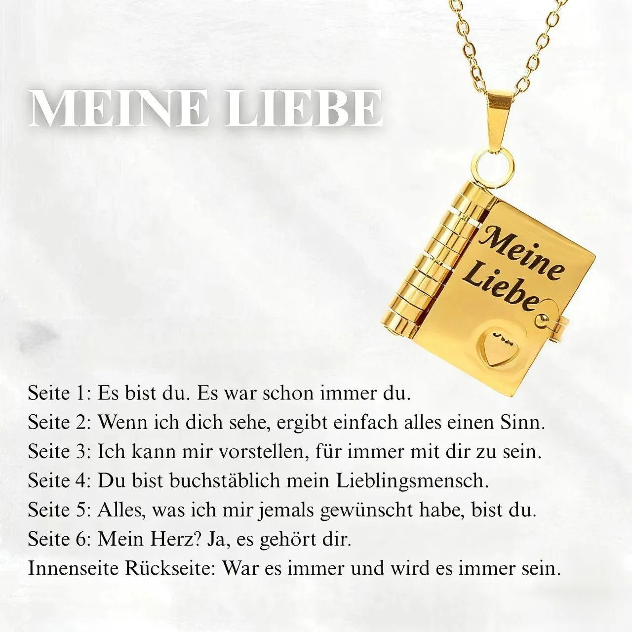 🔥Kaufe 2 Erhalte 1💗Stern-Anhänger 𝐢𝐦 Buchformat