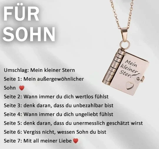 🔥Kaufe 2 Erhalte 1💗Stern-Anhänger 𝐢𝐦 Buchformat
