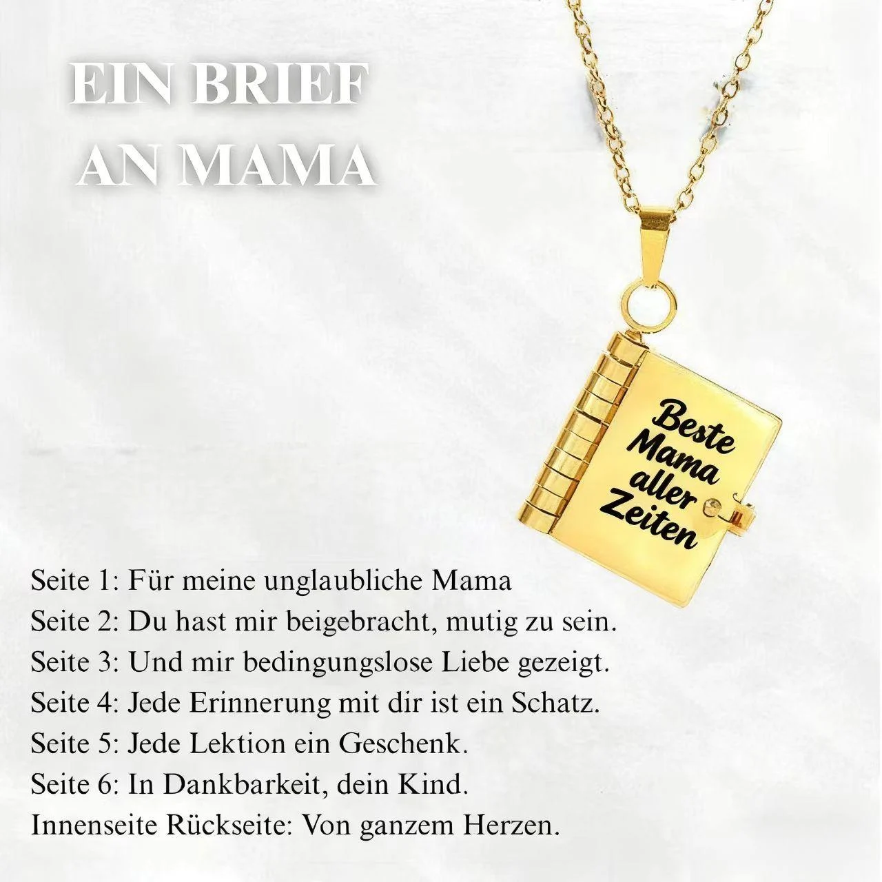 🔥Kaufe 2 Erhalte 1💗Stern-Anhänger 𝐢𝐦 Buchformat