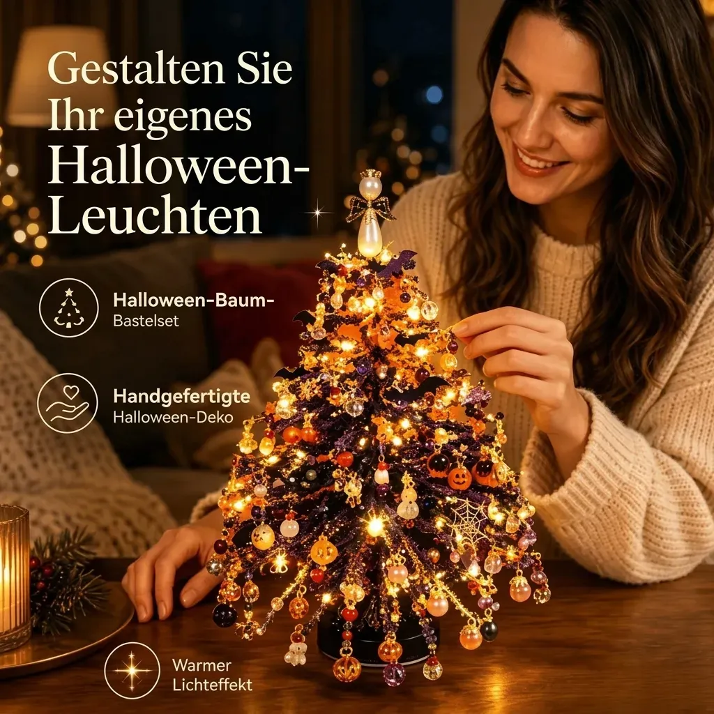 🎄✨DIY-Perlen-Weihnachtsbaum-Schmuck-Bastelset– 🎅Gestalte deine eigene funkelnde Weihnachtsdekoration