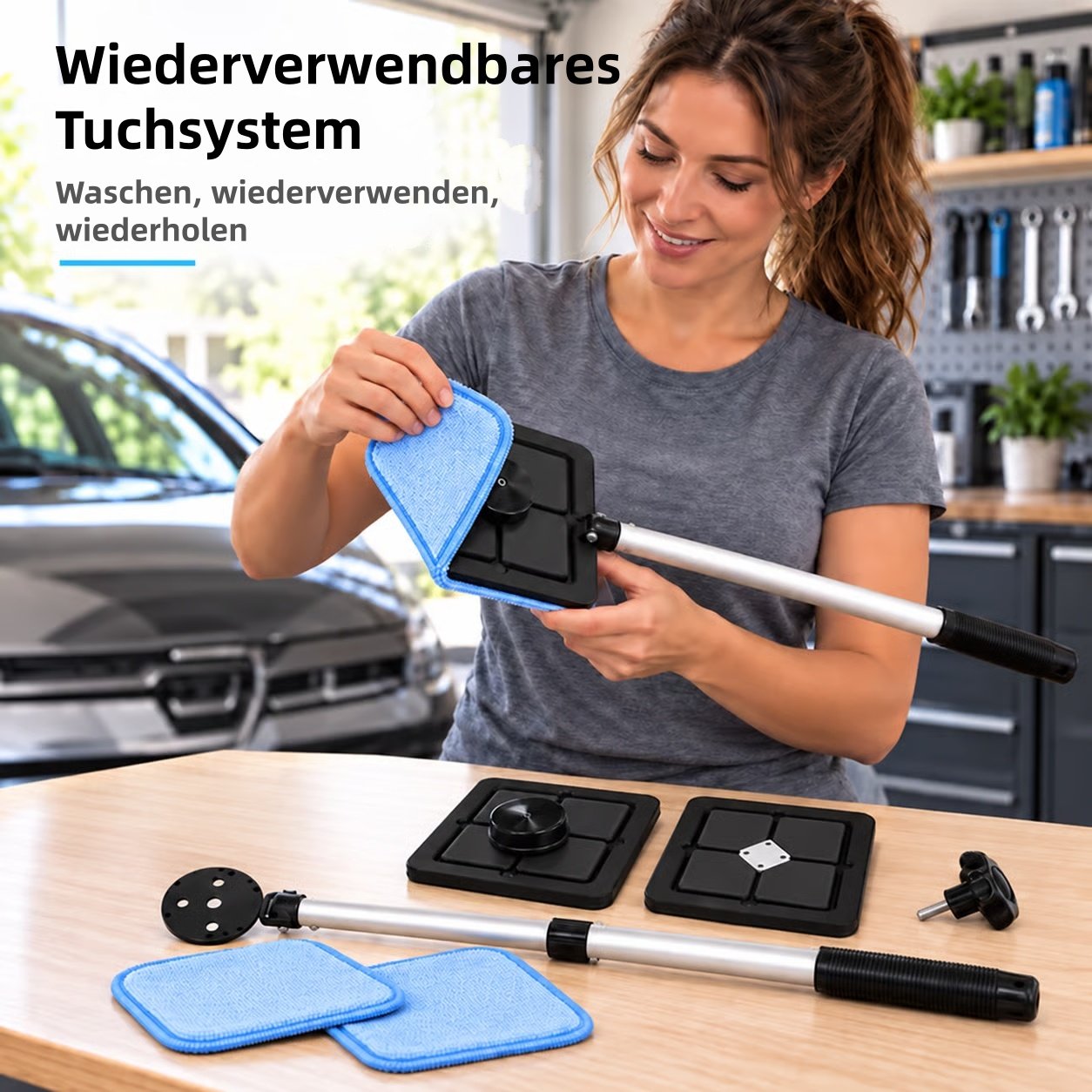 🚗Magnetischer Doppel-Scheibenreiniger für das Auto (KOSTENLOSER VERSAND)