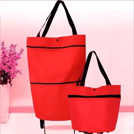 🔥Letzter Tag 50 % Rabatt- Faltbarer 2-in-1-Einkaufswagen 🛍️🛒
