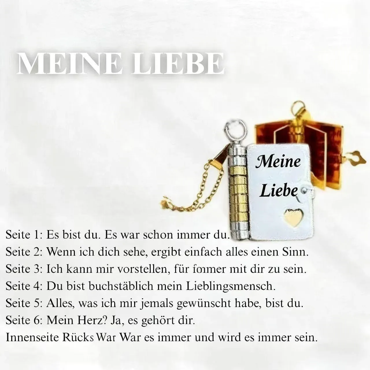 🔥Kaufe 2 Erhalte 1💗Stern-Anhänger 𝐢𝐦 Buchformat