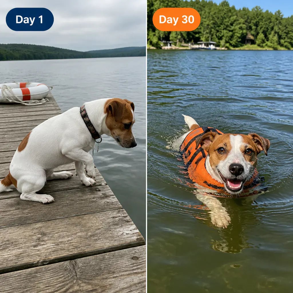 🔥Letzter Tag: 50 % Rabatt – Premium-Hundeschwimmweste