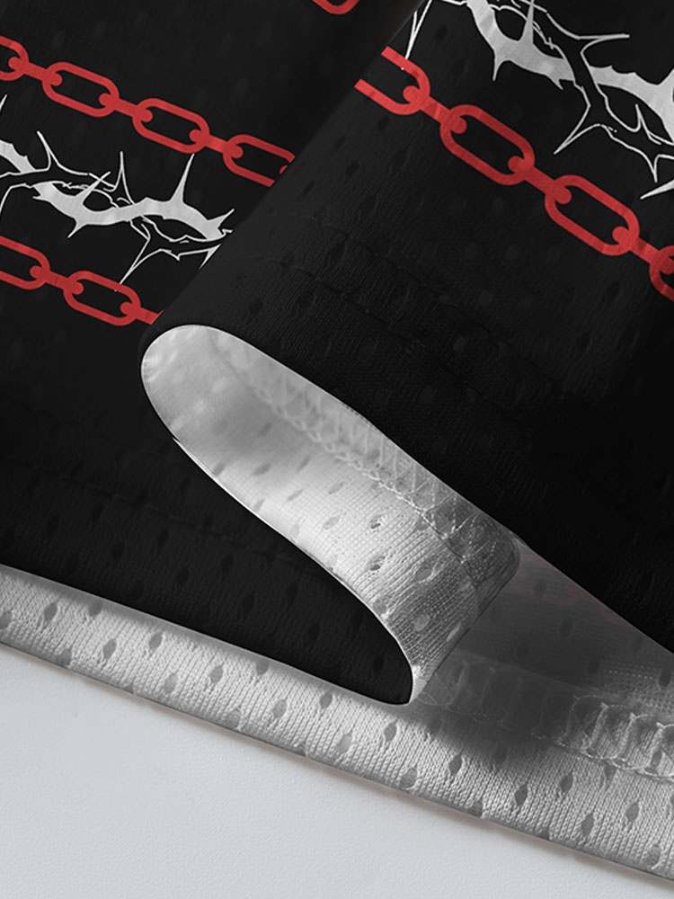 Forgiven Graphic Mesh Jersey