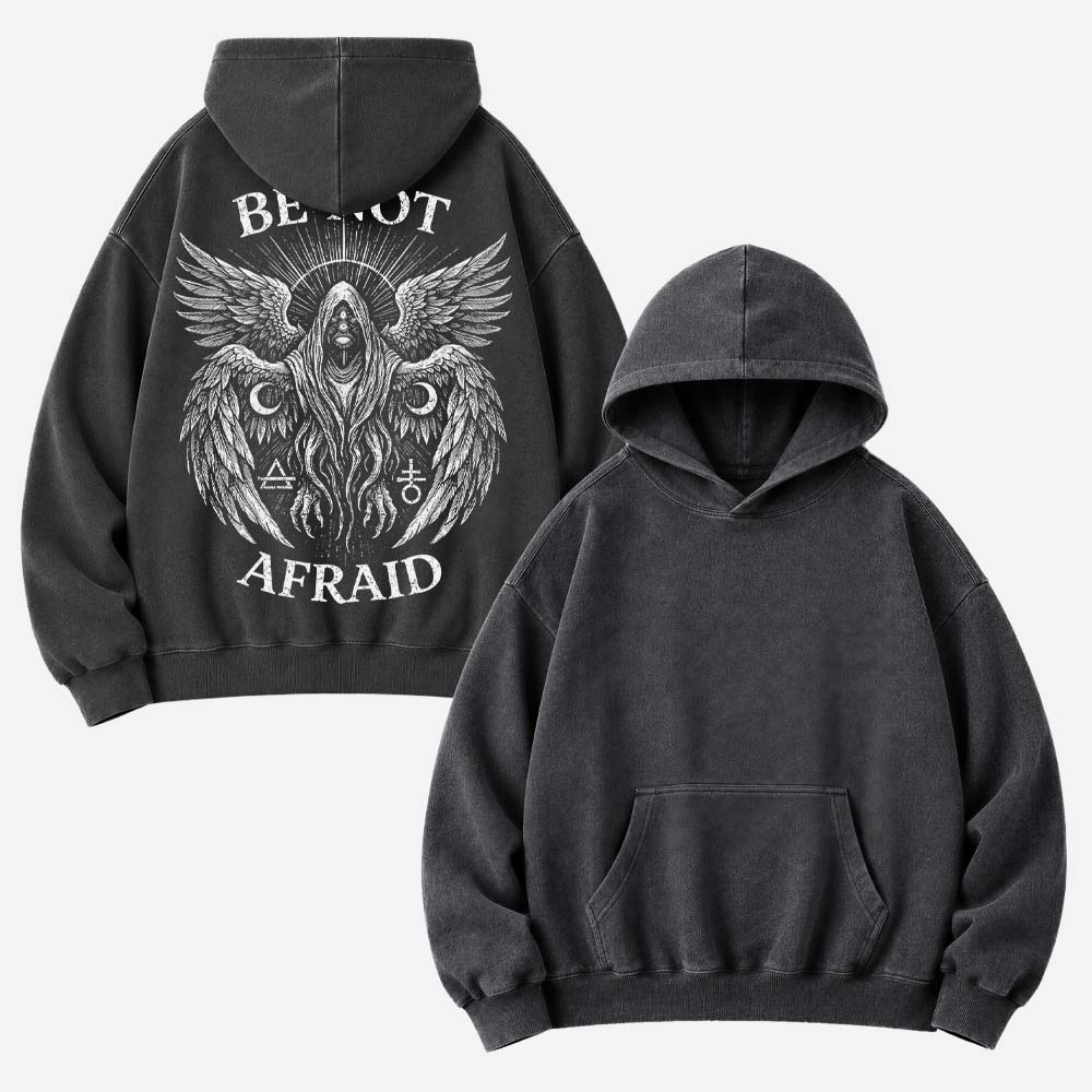 Fearless Eye Wing Vintage Washed Hoodie