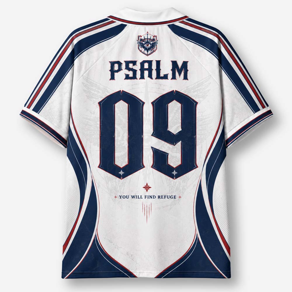 Eye Wings Graphic Collar Jersey