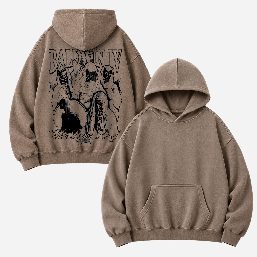 Masked King Vintage Washed Hoodie