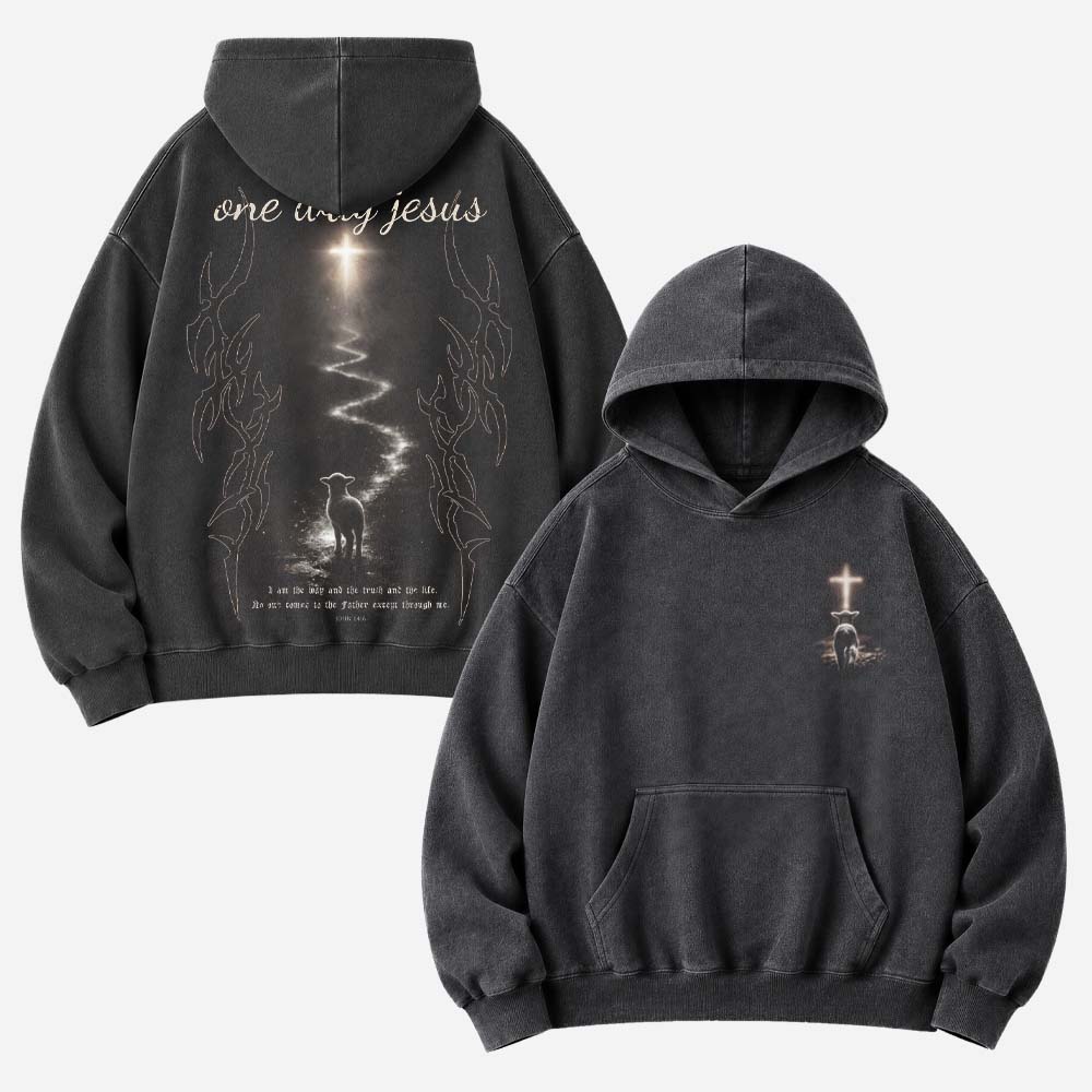 Light Path Vintage Washed Hoodie