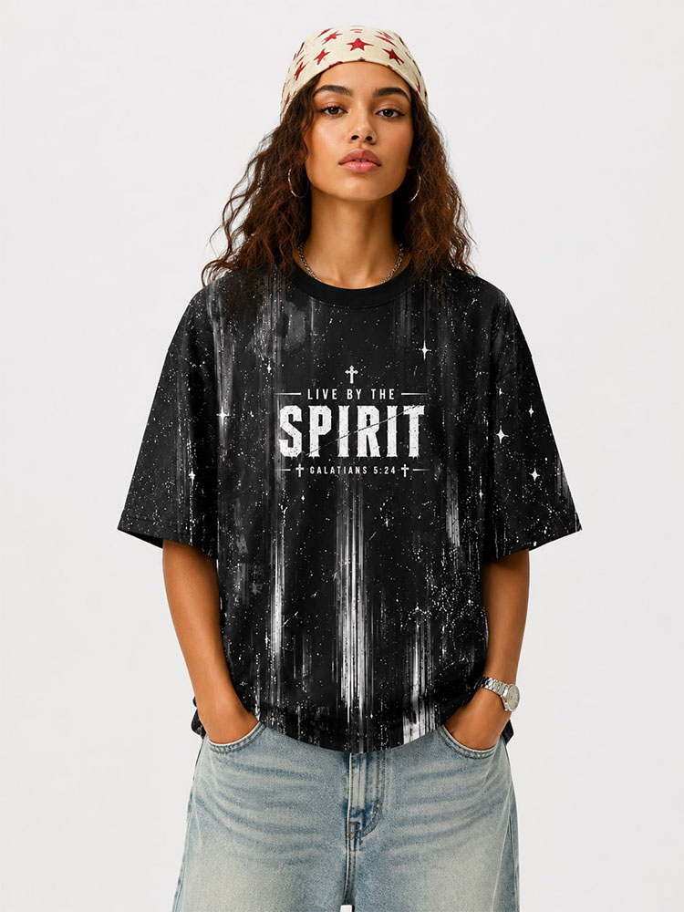 Kill the Flesh Eco Oversized Graphic Tees · GRS Certified