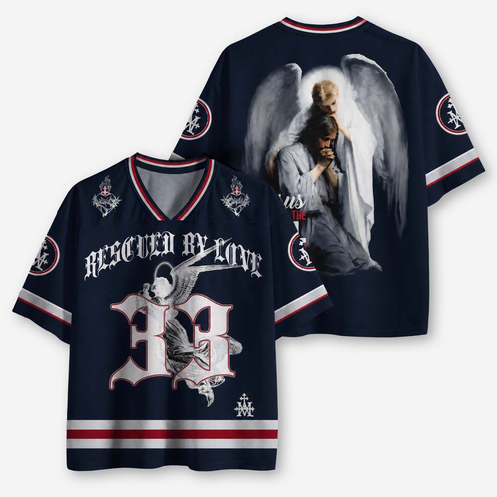 Angel Graphic Mesh Jersey