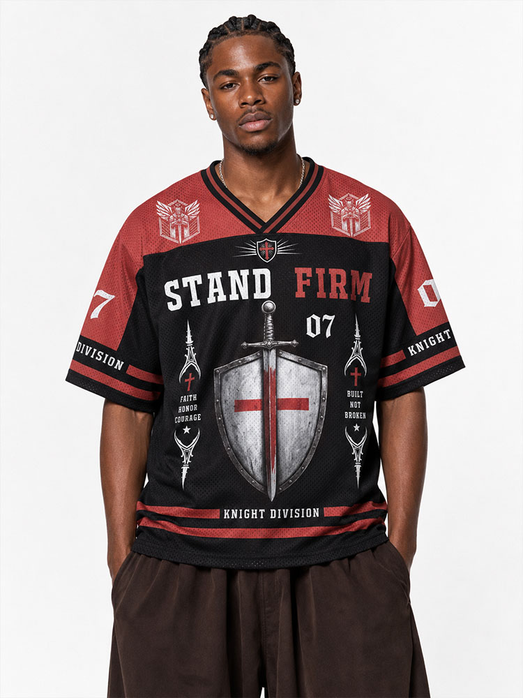 Warrior Graphic Mesh Jersey