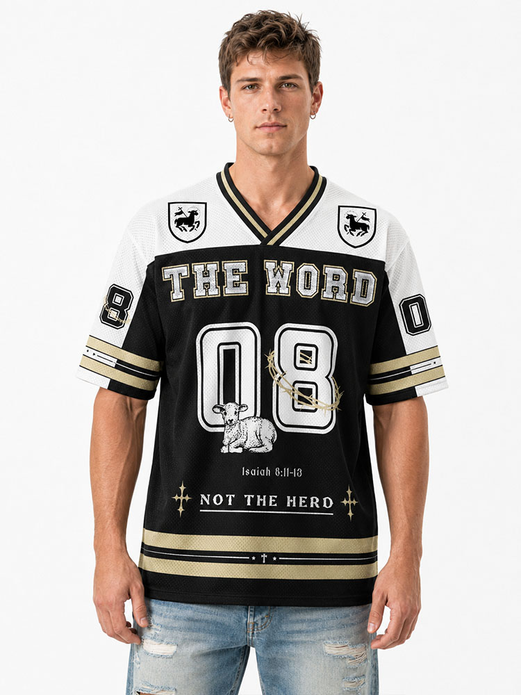 Follow The World Graphic Mesh Jersey