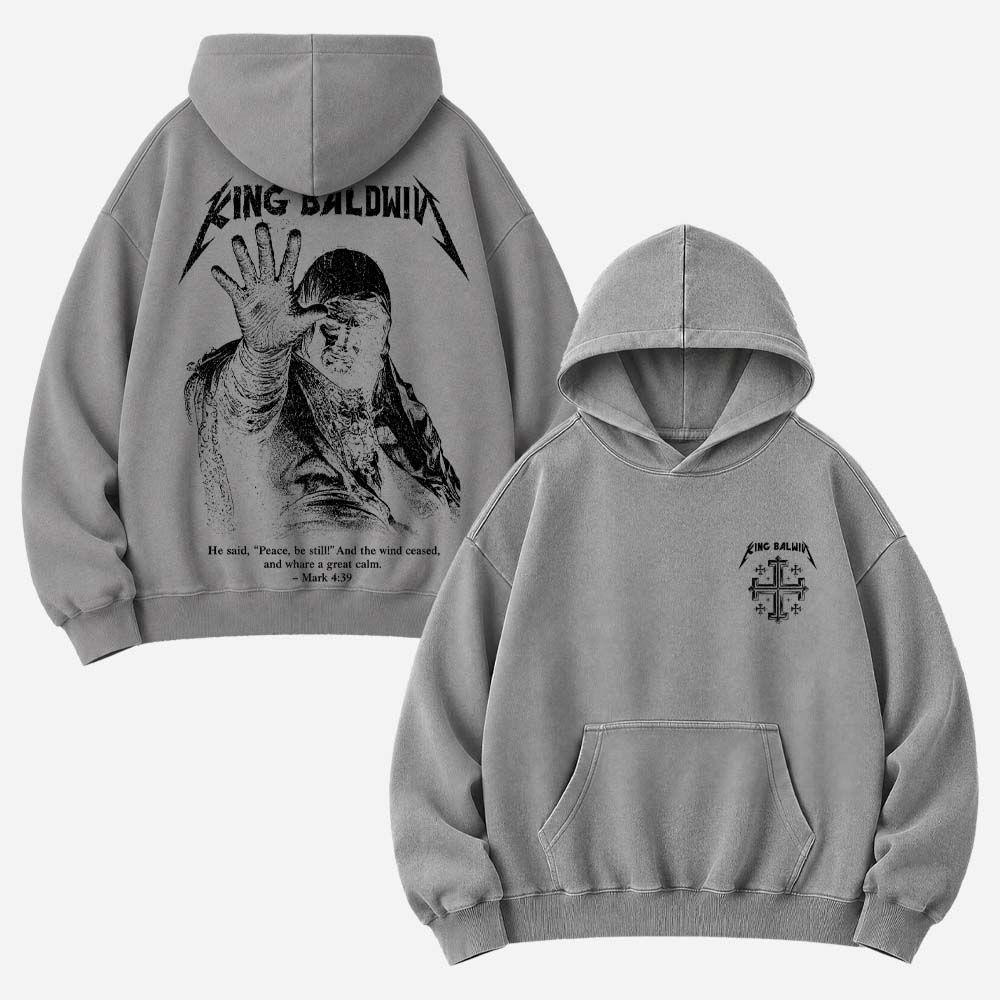 Masked King Vintage Washed Hoodie