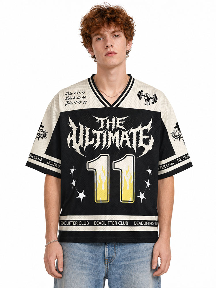Ultimate Deadlifter Graphic Mesh Jersey