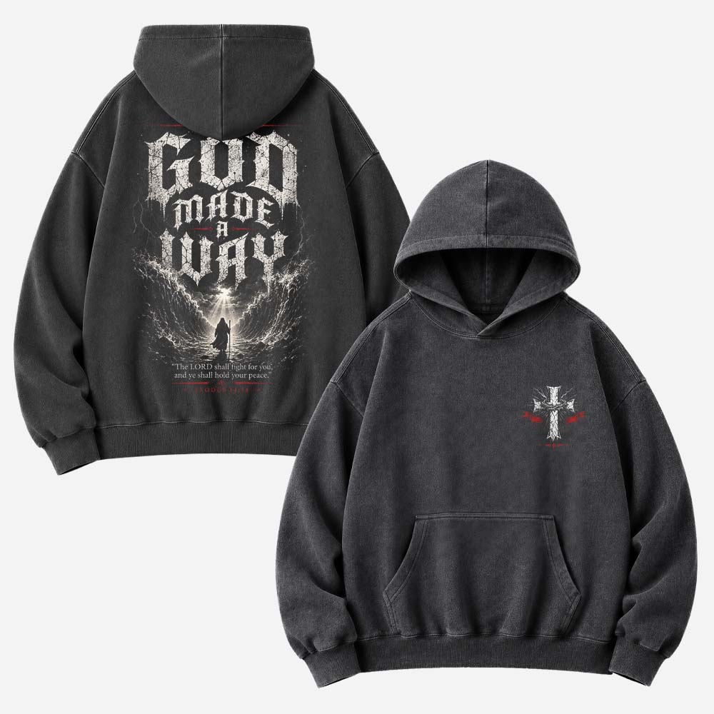 Sea Breaker Vintage Washed Hoodie