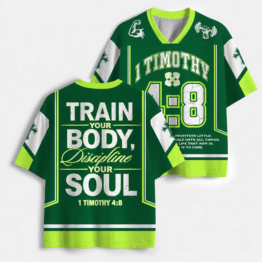 Body Discipline Graphic Mesh Jersey