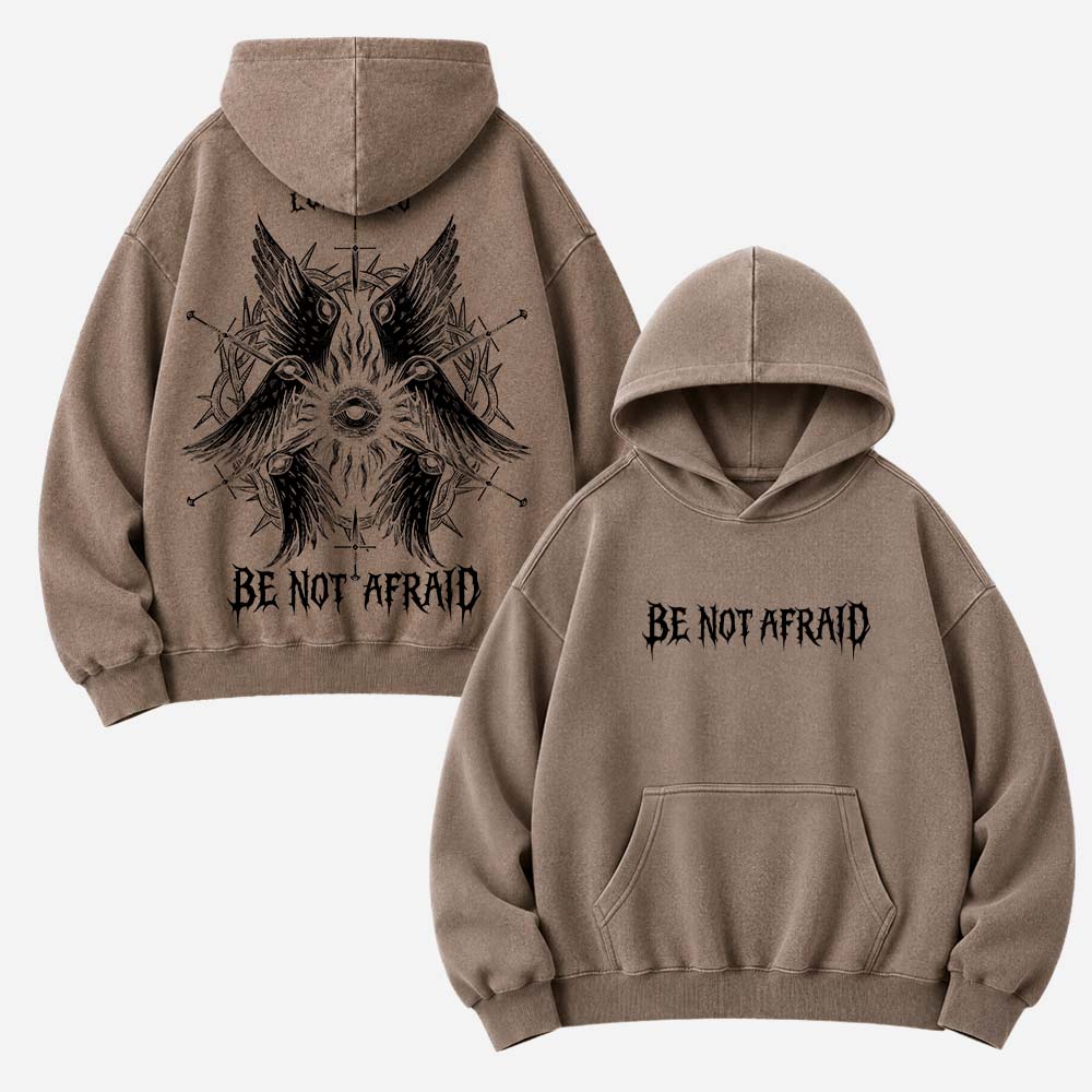 Fearless Wing Vintage Washed Hoodie
