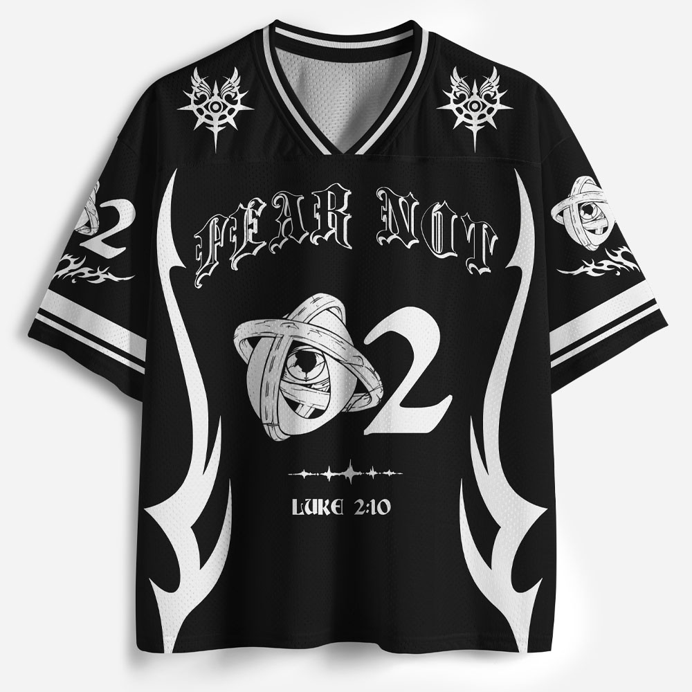 Fearless Eye Wing Graphic Mesh Jersey